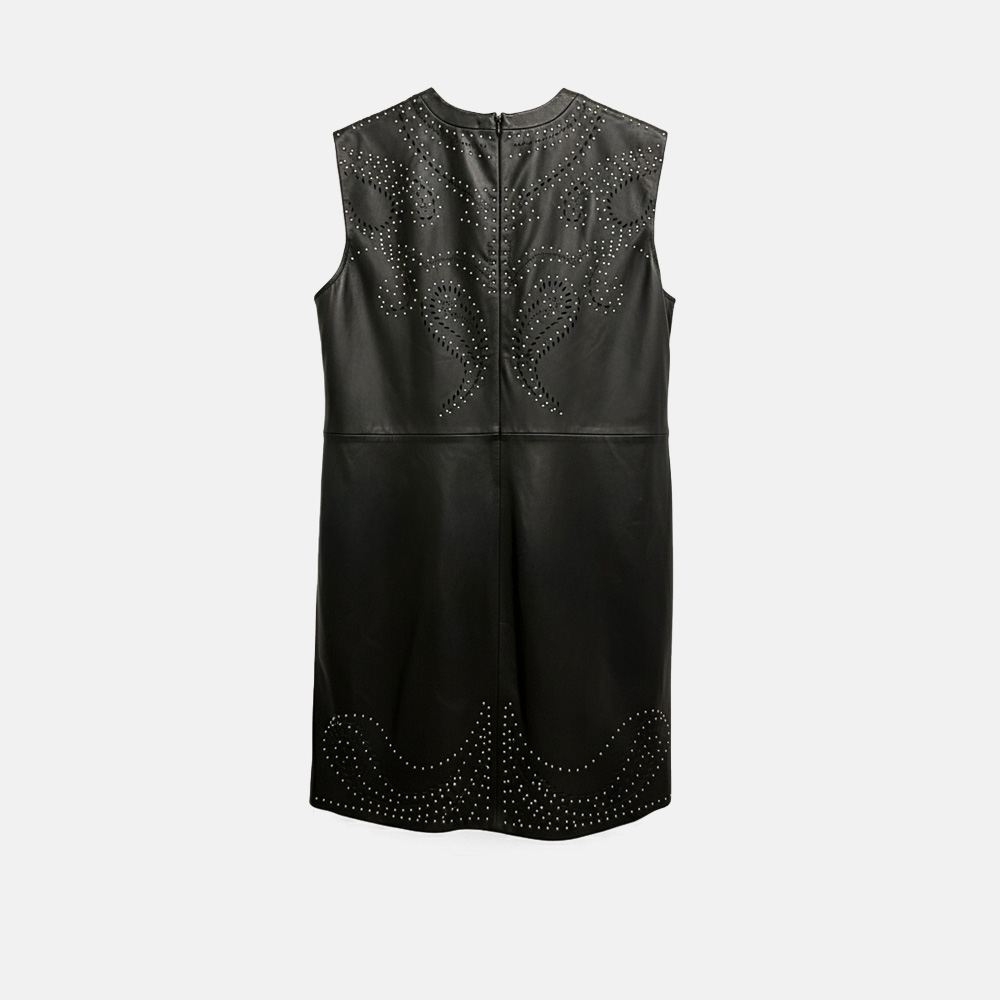 Super Flea Market+AllSaints+Leather cut out shift dress+Brand Archive 2